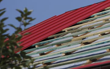 Sherborne St John corrugated roofing costs